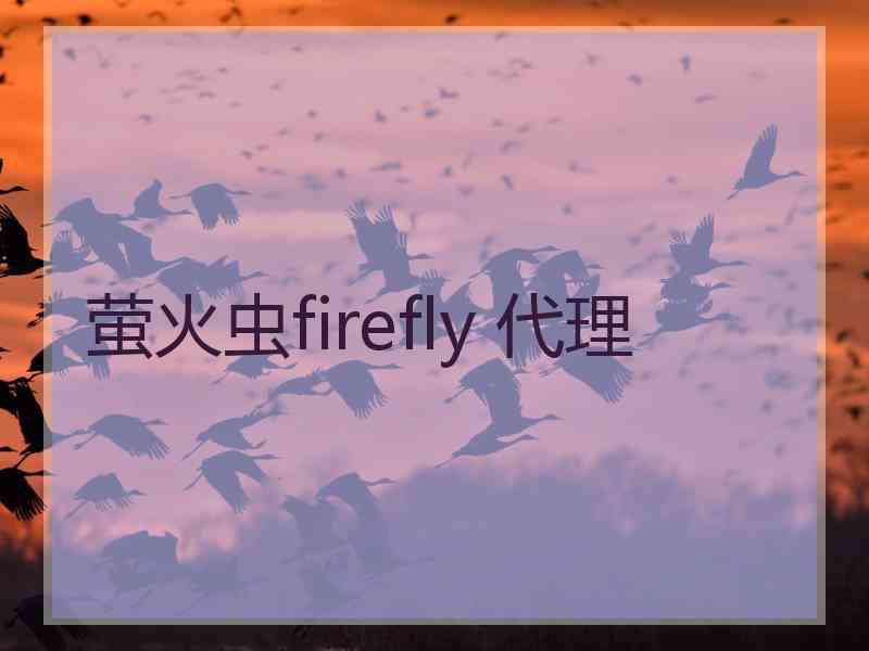 萤火虫firefly 代理