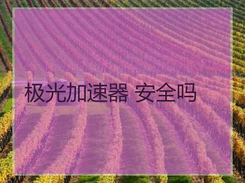 极光加速器 安全吗