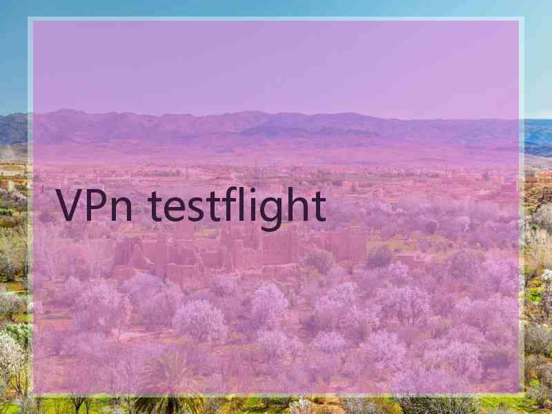 VPn testflight