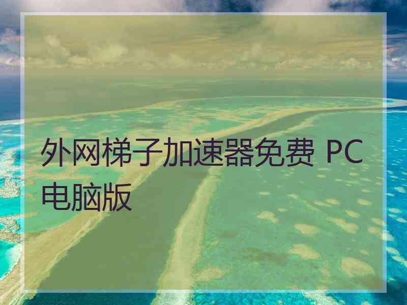 外网梯子加速器免费 PC电脑版