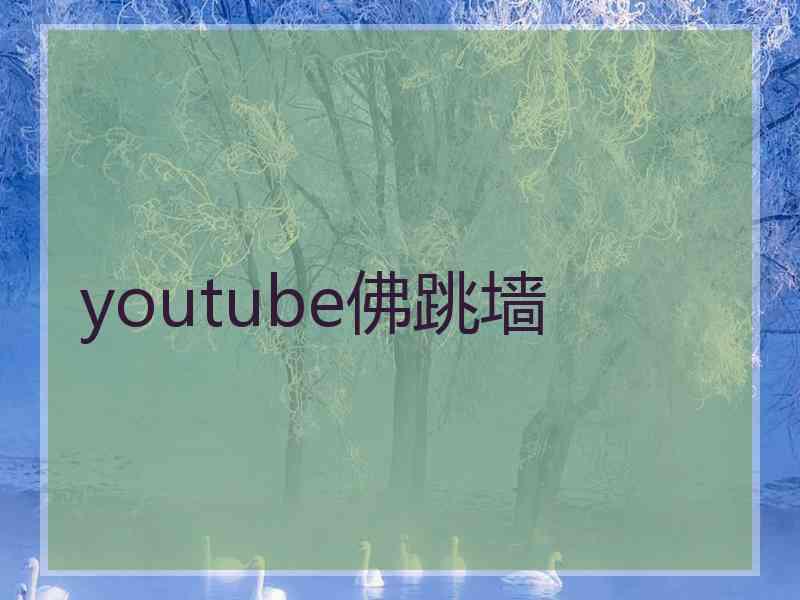 youtube佛跳墙