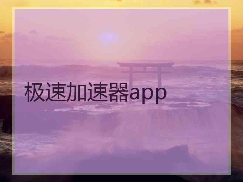 极速加速器app