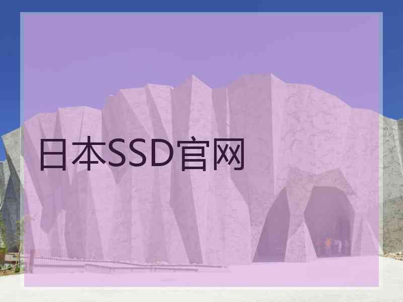 日本SSD官网