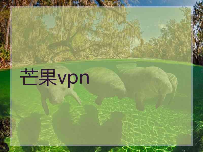 芒果vpn