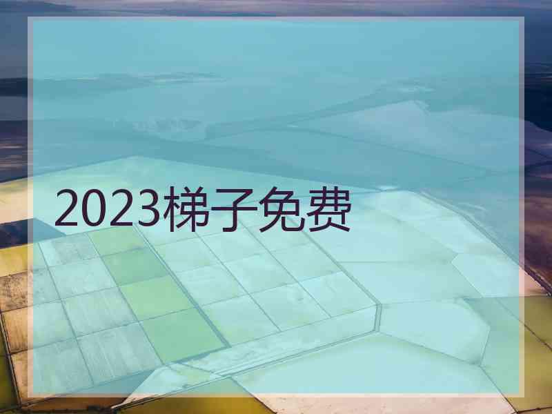 2023梯子免费