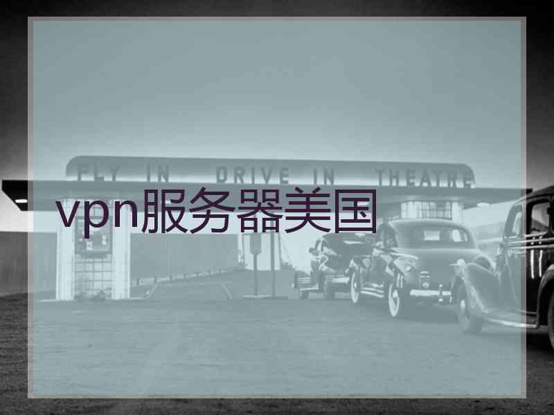 vpn服务器美国