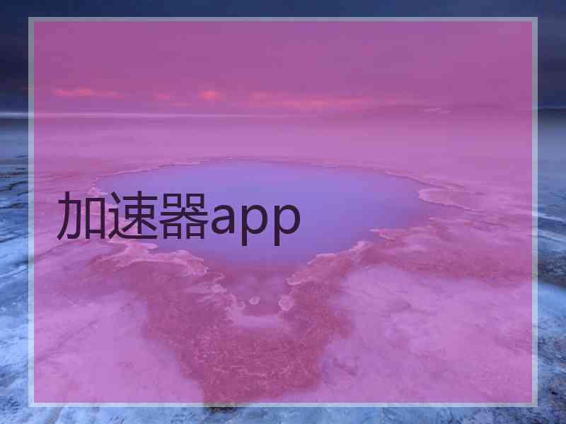 加速器app