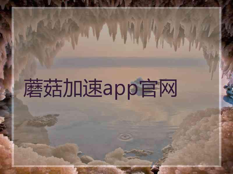 蘑菇加速app官网