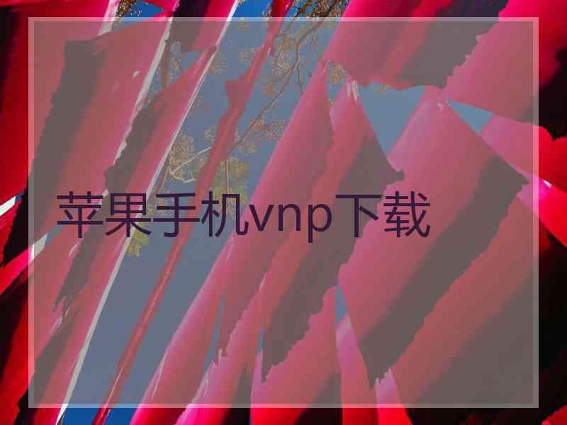 苹果手机vnp下载