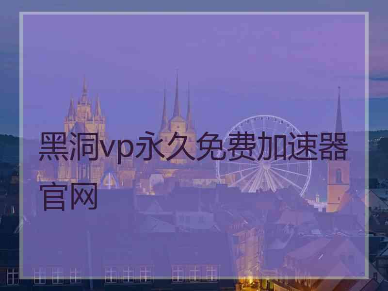 黑洞vp永久免费加速器官网