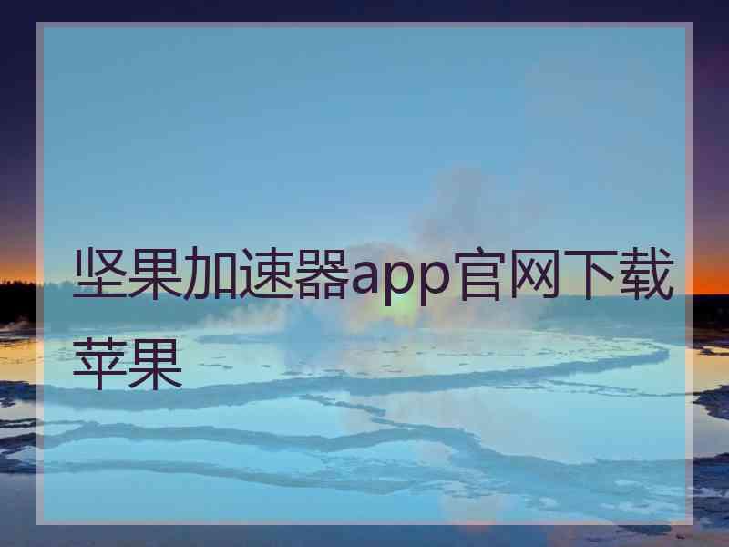 坚果加速器app官网下载苹果