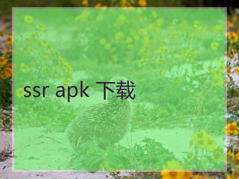 ssr apk 下载