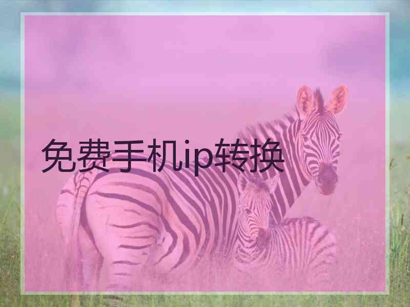 免费手机ip转换