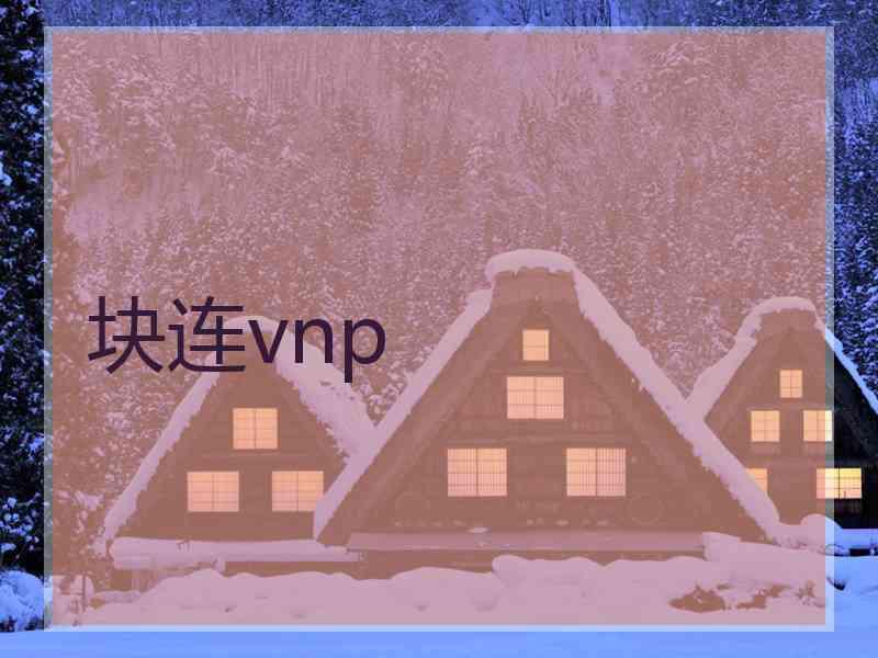 块连vnp