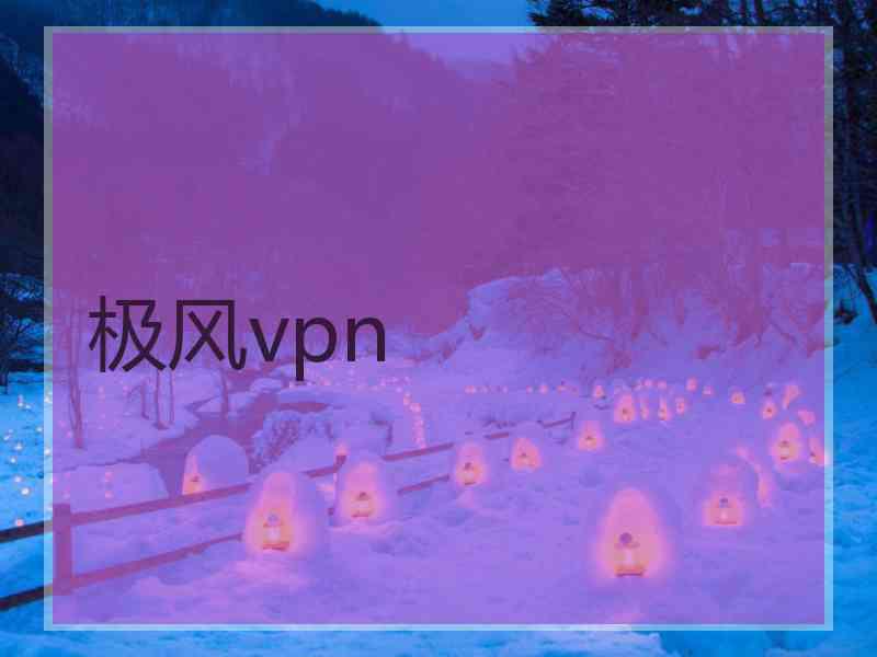 极风vpn