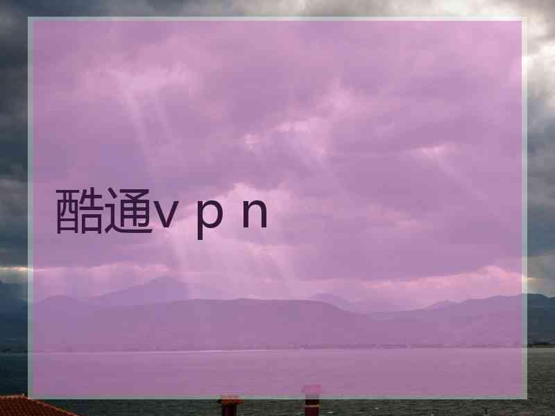 酷通v p n