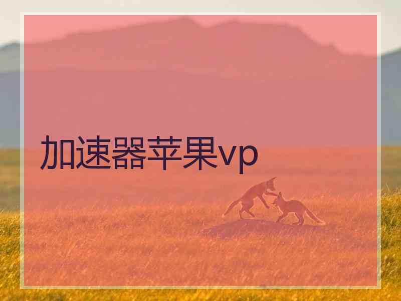 加速器苹果vp