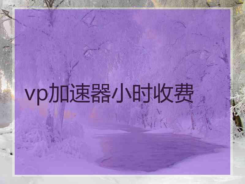 vp加速器小时收费