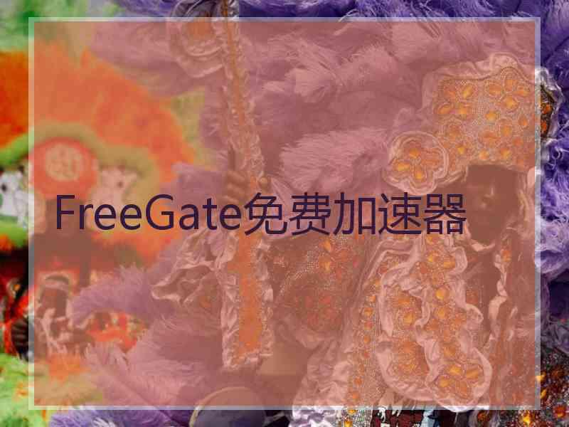 FreeGate免费加速器