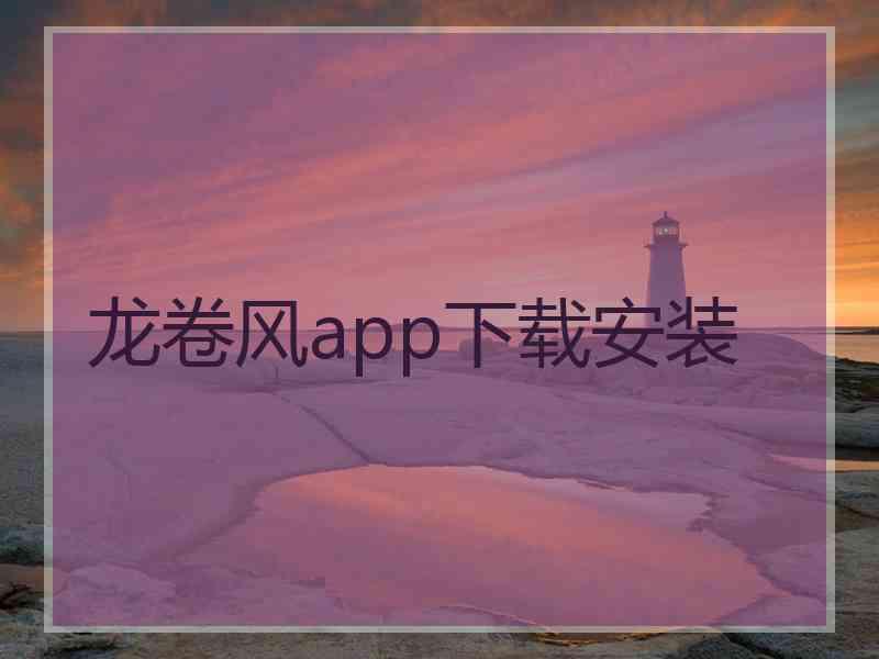 龙卷风app下载安装